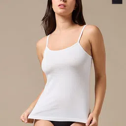 URBAN ADVENTURE Pack Of 2 Ultra Soft Cotton Non-PaddedCamisole-image-68
