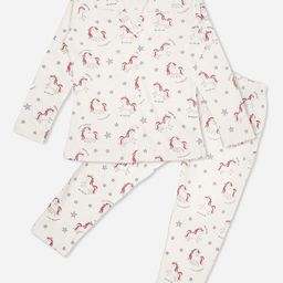 Bodycare Kids Girls Printed Lapel Collar Night Suit-picture-39