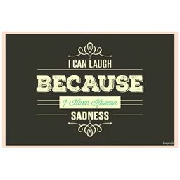 Inephos Black & Green Quote Printed Wall Poster-image-92