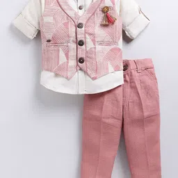 LITTLE COLLARS Boys Party Three-Piece Suits-image-79