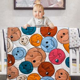 Aura Orange & White Cartoon Characters Microfiber Mild Winter 150 GSM Single Bed Comforter-image-132