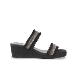 Mochi Platform Mules with Tassels image 4