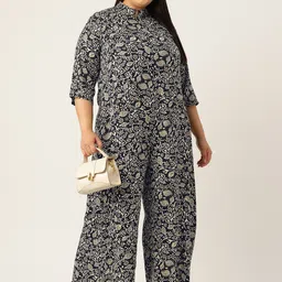 theRebelinme Printed Basic Jumpsuit image 2