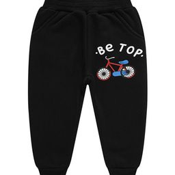 StyleCast Kids Graphic Printed Cotton Joggers-picture-6