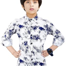 MADE IN THE SHADE Unisex Kids Floral Printed Casual Shirt-image-60