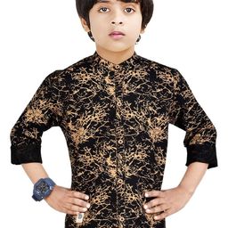 MADE IN THE SHADE Unisex Kids Animal Printed Casual Shirt-image-84