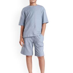 RARE ONES Boys Printed Relaxed Fit Mid-Rise Shorts-picture-30