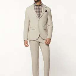 Blackberrys Textured Slim Fit Two Piece Formal Suits-image-84