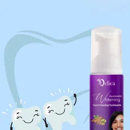 Qelica Ayurvedic Teeth Whitening Foaming Tooth Paste - 60 ml-image-52