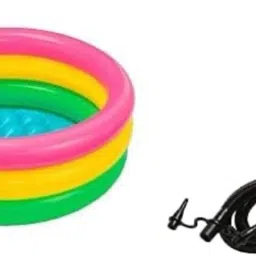 2ft Baby Pool Bath Water Tub for Kids, Kid’s Swimming Tub with Air Pump Inflatable Inflatable Toy Pump-29