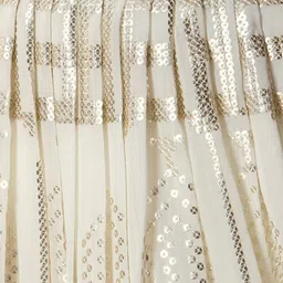 DIVASTRI Embellished Sequinned Semi-Stitched Lehenga & Unstitched Blouse With Dupatta image 3