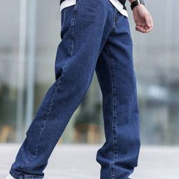 THE BEETEL HOUSE Men Baggy Mid-Rise Light Fade Stretchable Jeans-image-69