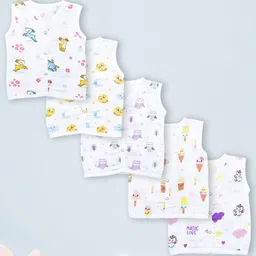 YUV Kids 5 Printed Applique T-shirt-29