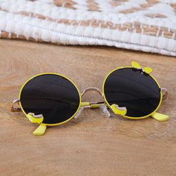 DukieKooky Unisex Kids Round Sunglasses with Polarised and UV Protected Lens DKSG520E-17