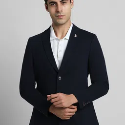 SIMON CARTER LONDON Single Breasted Slim-Fit Blazer-picture-21