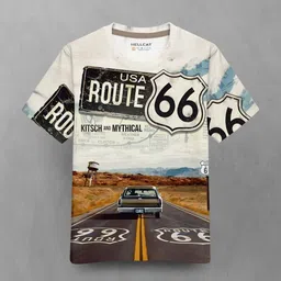 HELLCAT Boys Printed Pockets T-shirt-picture-13