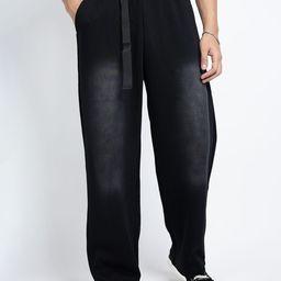 SHOWOFFFF Men Relaxed Easy Wash Relaxed Fit High-Rise Trousers-picture-26