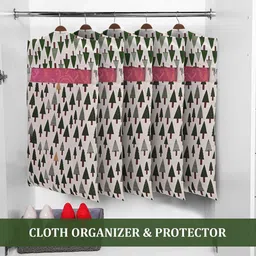 Kuber Industries Green Set of 6 Regular Multi-Utility Organisers image 5