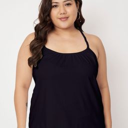 BRINNS Plus Size Women Cotton Styled Back Top-image-8