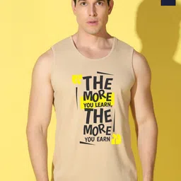 WOOSTRO Pack Of 2 Printed Gym Vests VWS26(MORE RUST)(BKLN NAVY)-image-29