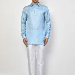 Arihant Rai Sinha Men Printed Regular Kurta with Trousers-image-47