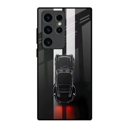 QRIOH Shadow Flash Printed Lightweight Silicone Samsung Galaxy S23 Ultra 5G Back Case-image-69