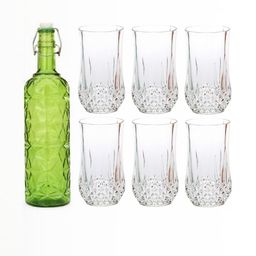 SOMIL Green Glass Airtight Can Bottle-image-48