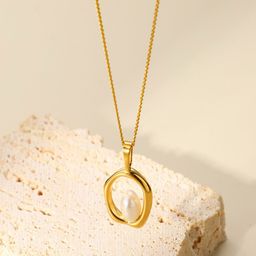 AQUASTREET Women Gold-Plated Pendants with Chains-22