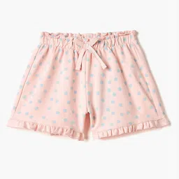 Juniors by Babyshop Girls Printed Regular Fit Mid-Rise Shorts-image-34