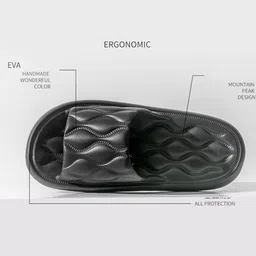 Alexvyan Men Textured Open Toe Flats image 3