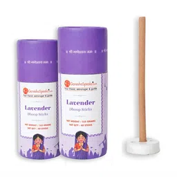 GaneshaSpeaks 80-Pcs Brown Lavender Dhoop Sticks-image-73