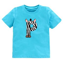 KAVEE Kids Typography Pure Cotton Pockets T-shirt-image-79