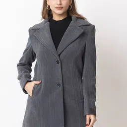 ELEVEIGHT Women Single-Breasted Overcoat-image-12