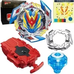 Set- B104 Winning Valkyrie 12 Volcanic + String Launcher LR + Toy Storage Box-image-1