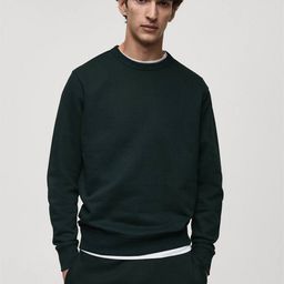MANGO MAN Round Neck Sweatshirt-picture-26