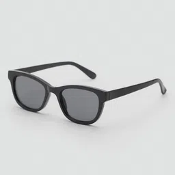 MANGO Women Square Sunglasses with UV Protected Lens 17011134-9