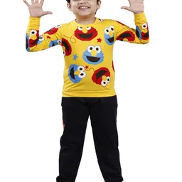 BAESD Boys Printed T-shirt with Trousers-image-34