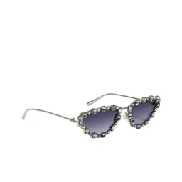 ZAADRAN Unisex Cateye Sunglasses with Polarised and UV Protected Lens-12