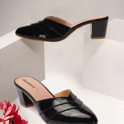 DressBerry Women Block Heels Mules-45