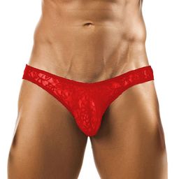 MOODSTRING Self Designed Laced Low-Rise ThongBrief ML-07011-RD-S-picture-1