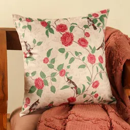 Abolee Homes Multicoloured Floral Velvet Square Cushion Covers-image-60
