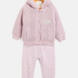JWAAQ Kids Self Design Long Sleeves Sweatshirt With Joggers-image-24