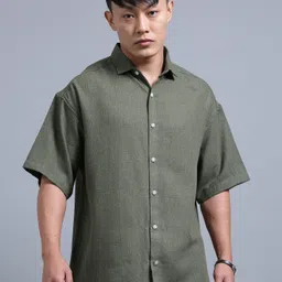 Kolor Fusion Men Smart Casual Shirt-image-54