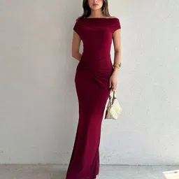 StyleCast Off-Shoulder Bodycon Maxi Dress-picture-33