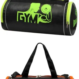 18 L Gym Duffel Bag - Duffel Gym Bag WITH Pocket for Men Women BOYS WITH COMBO - Multicolor, Orange-7