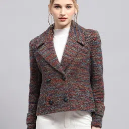 Wool Blend Coat For Women-image-56