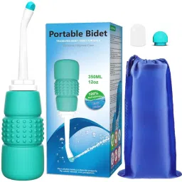 Portable Bidet Spray for Toilet,Bidet Bottle 350ml,Portable Shower-Travel Bidet for Traviling,Camping,Women,Postpartum Care,Post-Surgery Recovery, Moms,New Baby & Eldery Bidet Nozzle-23