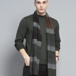 MONTE CARLO Self Design Men Muffler-image-20