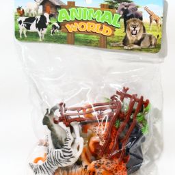 Wild Animals Figures Set for Kids Educational Toy Big Size Pack of 11-image-56