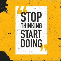 craft maniacs STOP THINKING START DOING MOUSEPAD FOR GAMING Non Slip Base Mousepad-image-60